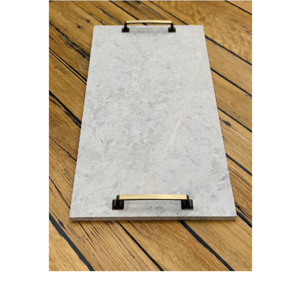 Marble serve board