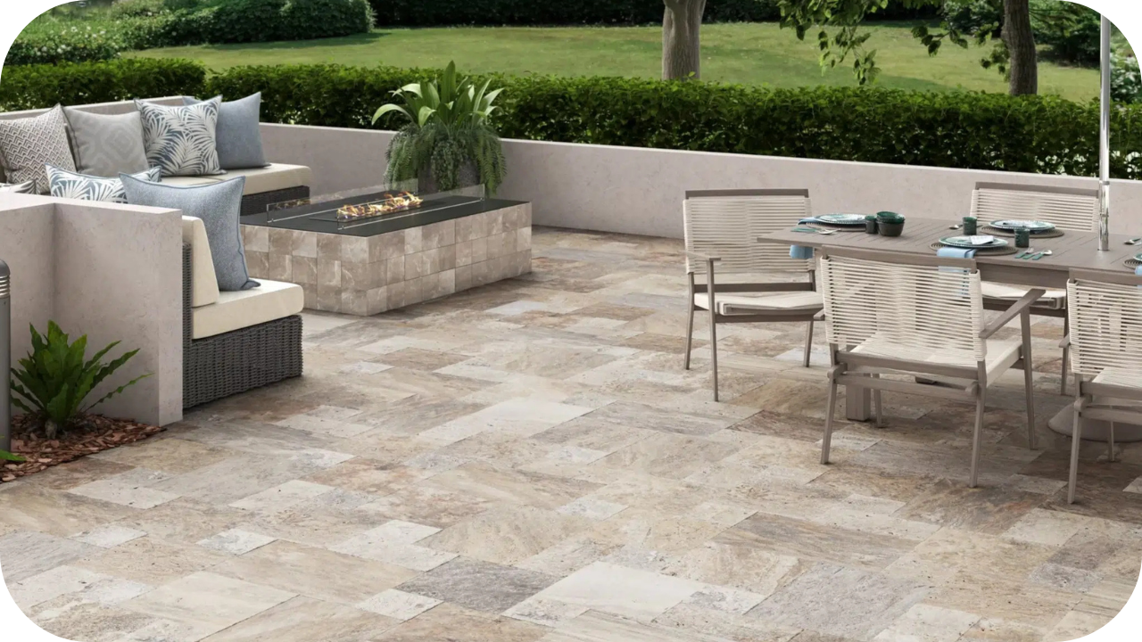 What Makes Premium Travertine Tiles Ideal for Alfresco Areas