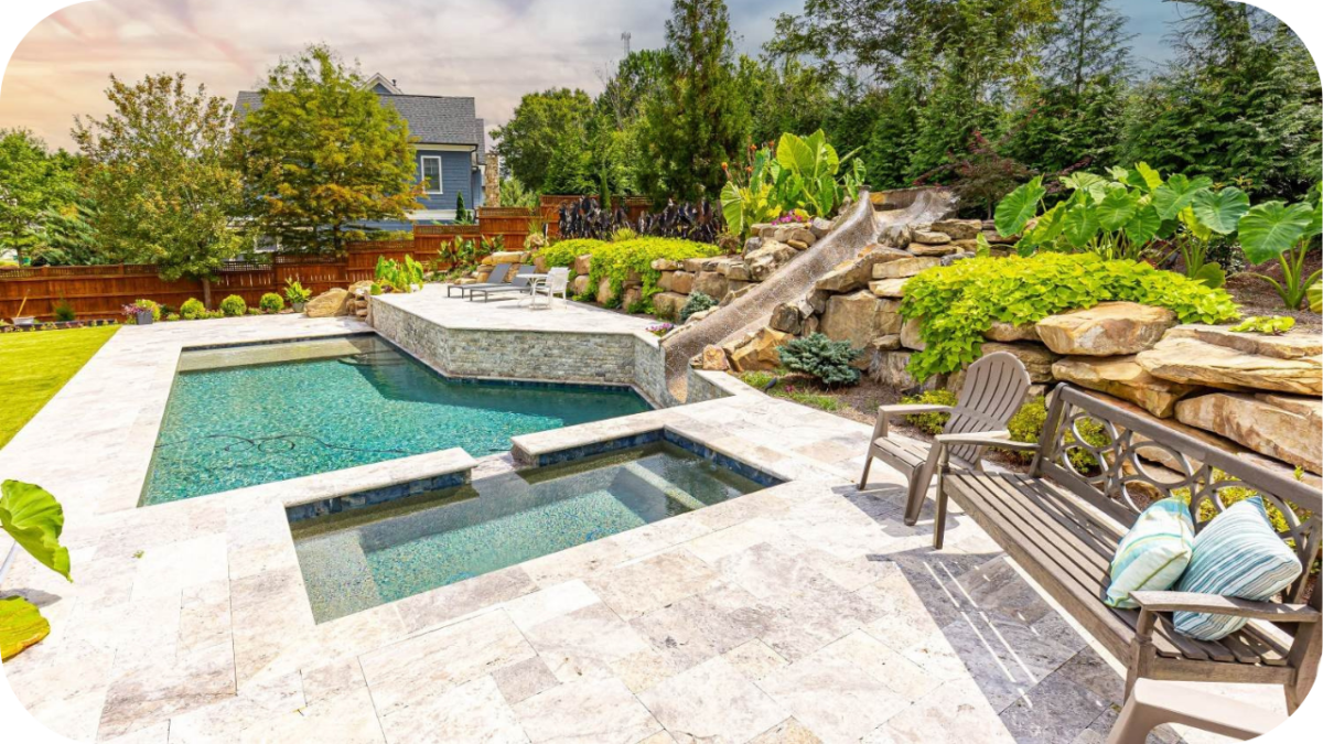 Which Natural Stone is Best for a Resort-Style Backyard