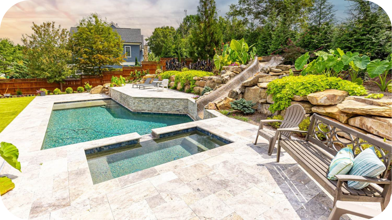 Which Natural Stone is Best for a Resort-Style Backyard