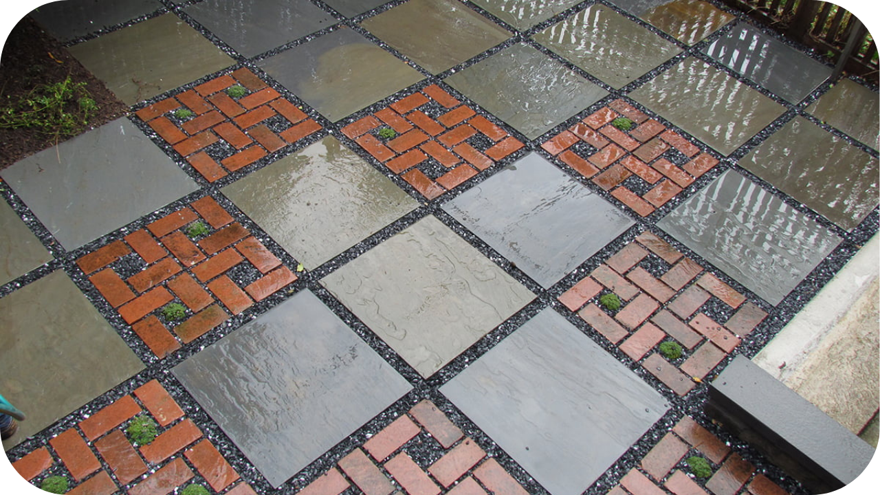 Landscape Advantages of Permeable Pavers in Rainy Climates
