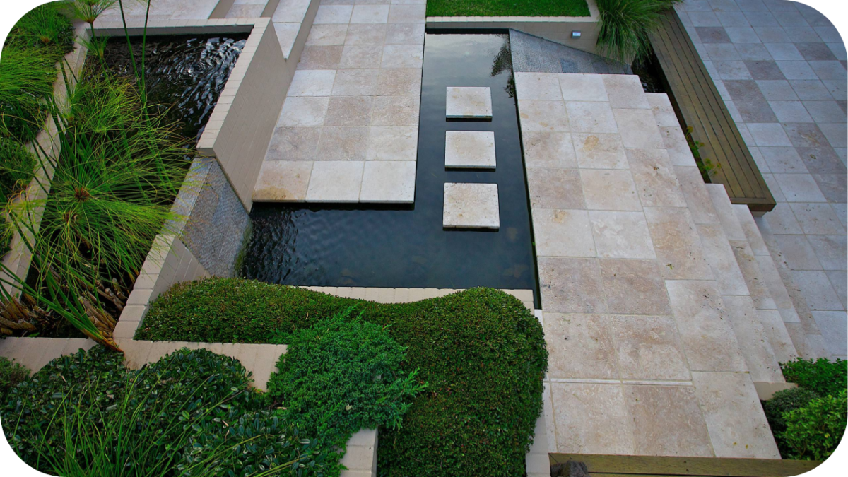 Landscape Projects That Shine with Travertine Pavers