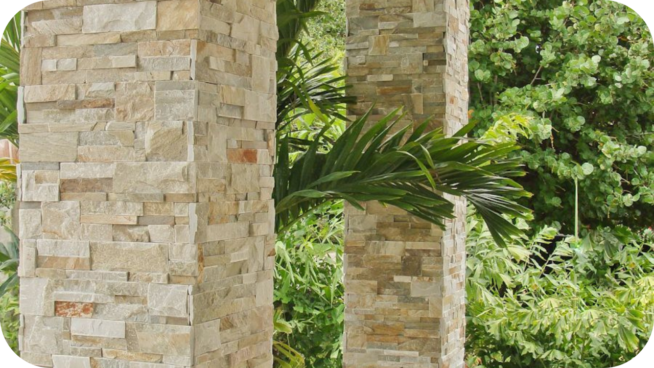 Stone Wall Cladding for Pillars: Enhance Your Home’s Street Appeal