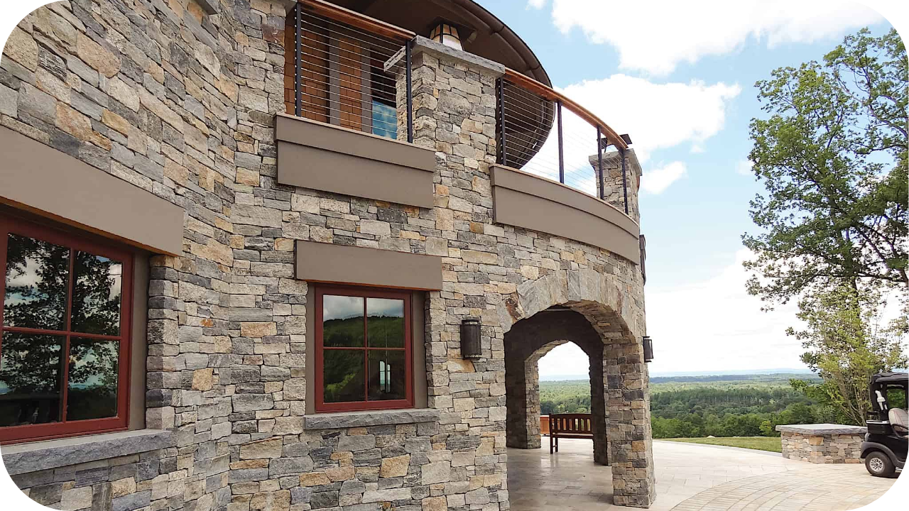 High-Quality Natural Stone for Exterior Wall Applications