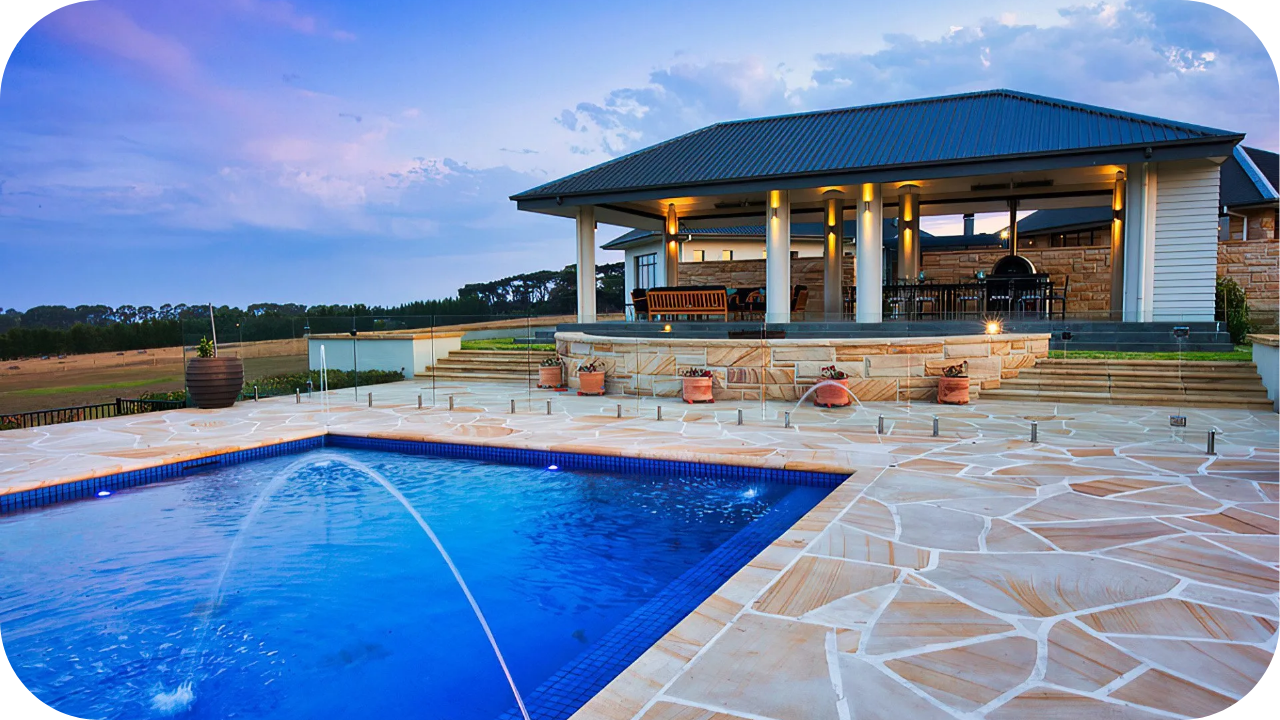 Best Sandstone Colours and Textures for Pools